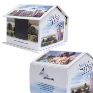 Ev Şeklinde Küp Bloknot