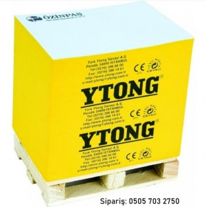 Paletli Küp Bloknot