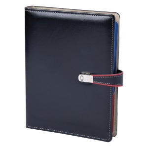 Siyah Termo Deri Organizer Tarihli Ajanda